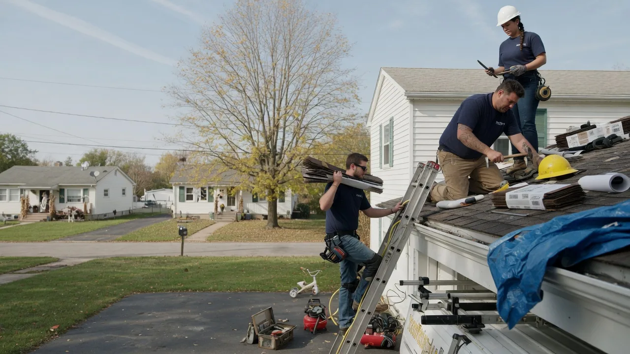 Local Roofing Contractors in West Newton, IN near me